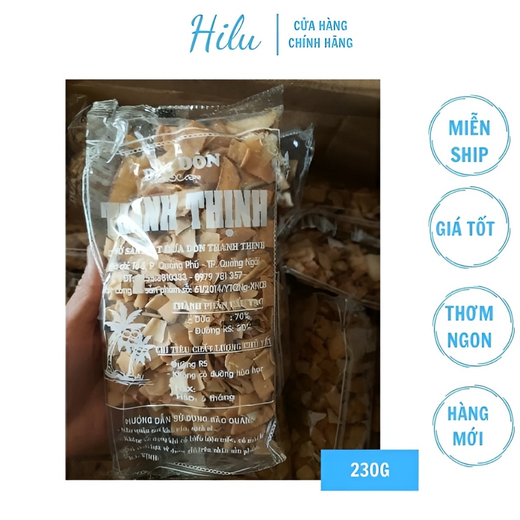 Dừa khô( dừa giòn) Thanh Thịnh 230g