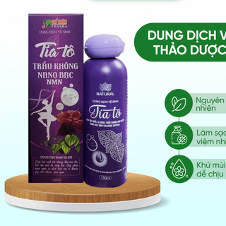 Dung dịch vệ sinh tía tô trầu không nano bạc