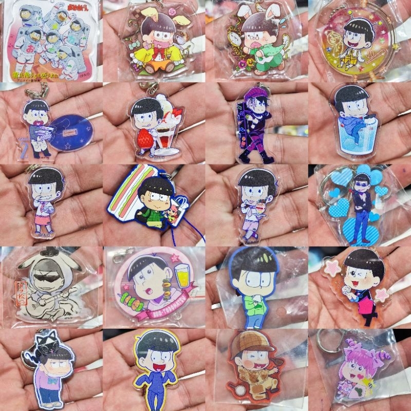 ( MS96) Móc Khóa + Huy Hiệu Nhân Vật Anime.