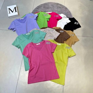 Áo Phông Aimi Basic Cổ Chữ V