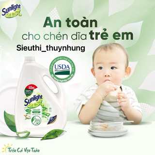 Nước Rửa chén bát Sunlight can 3.6kg