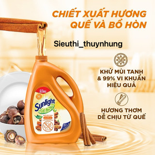 Nước Rửa chén bát Sunlight can 3.6kg