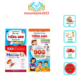 Sách - Bộ Tiếng Anh Đầu Đời Cho Bé - Bé Học Từ Vựng, Câu Giao Tiếp Tiếng Anh Qua Hình Ảnh, Âm Thanh và Sơ Đồ Tư Duy