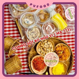 Combo bánh tráng dẻo tôm sốt bơ ngũ vị