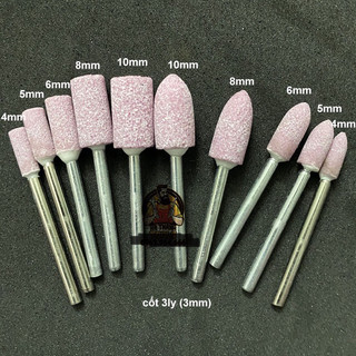 Trụ đá mài 8mm mini cán 3mm