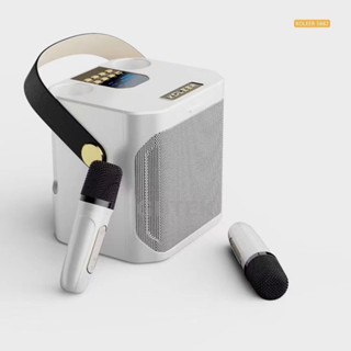 Loa Karaoke Bluetooth Cao Cấp S882 Koleer Kèm 2 Mic Hát Âm Thanh Hay Siêu Trầm Công Suất Lớn