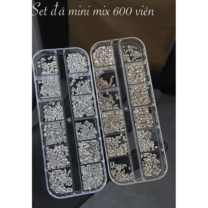 khay đá mini mix 600viên siêu sáng