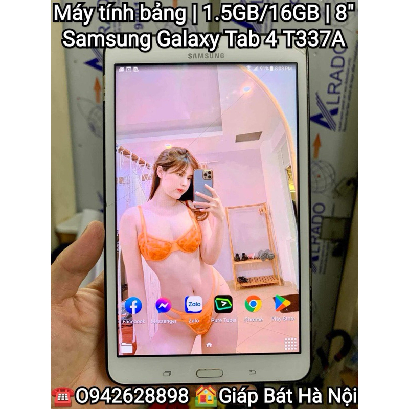 Máy tính bảng Samsung Galaxy Tab 4 T337A (1.G5B/16GB)