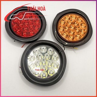Đèn hậu, đèn led trang trí cảng sau , đèn thay thế hậu tròn 12v 24v