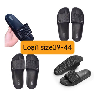   Chính hãng  Dép lê nam nữ quai ngang LUOFU 1185 - Hàng công ty siêu êm phong cách LV dành cho cả nam và nữ size 36-44 