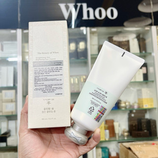 [CÓ TEM LG VINA] - SỮA RỬA MẶT WHOO DƯỠNG TRẮNG DA FULLSZIE 180ML DATE 2026