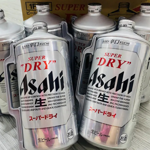 Bia Asahi Super Dry 2L - Bia Nhật Bản (Bình 2 lit)