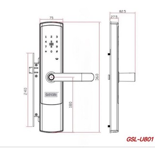 Khóa vân tay p gsl-u801g