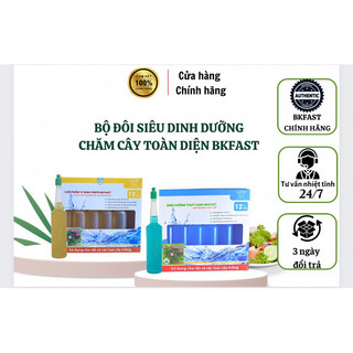 BỘ ĐÔI SIÊU DINH DƯỠNG VÀ SIÊU KÍCH RỄ CHO CÂY TRỒNG VI NANO BKFAST (COMBO 24 CHAI)