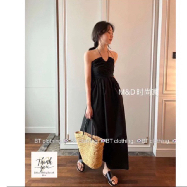 [IRIS ] Pass New Đầm Cổ Yếm Dáng Dài