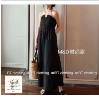 [IRIS ] Pass New Đầm Cổ Yếm Dáng Dài