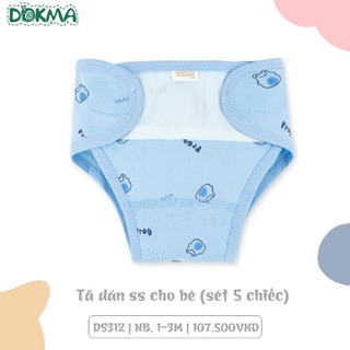 TẢ DÁN SƠ SINH CHO BÉ SET 5 CÁI DOKMA