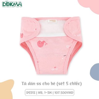 TẢ DÁN SƠ SINH CHO BÉ SET 5 CÁI DOKMA