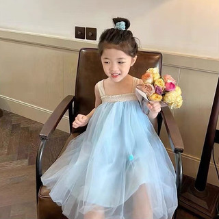 Váy công chúa bé gái- váy bé gái 2 dây công chúa cho bé gái từ 1 tuổi đến 5 tuổi