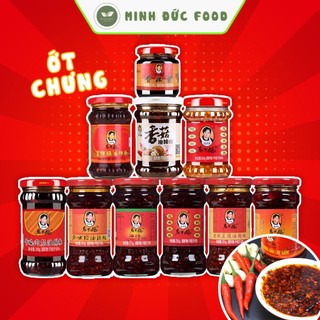 Ớt chưng dầu laoganma đầy đủ 9 vị thơm ngon cay bùng vị, ớt chưng nội địa trung gia vị nhà bếp