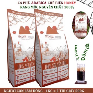 1kg cà phê arabica cầu đất - cà phê mỹ anh - myanh coffee