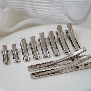 Set 10 chiếc Phôi kẹp tóc mỏ vịt nhiều size phụ kiện làm kẹp tóc handmade