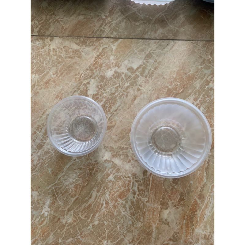 combo 50c Bát , tô nhựa trắng đục dùng 1 lần