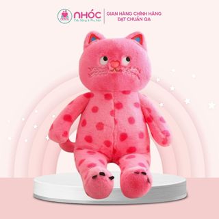Thú bông búp bê mèo chấm bi lông xù bông cao cấp - NHÓC