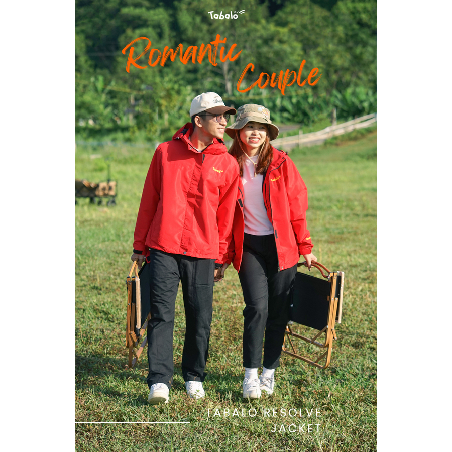 Áo khoác gió nam nữ TABALO Resolve Jacket 2 lớp, Chống Thấm, Form Rộng Unisex | BigBuy360 - bigbuy360.vn