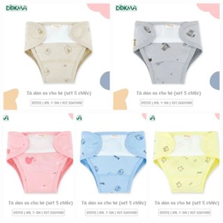  SET GỒM 5 CÁI TẢ DÁN SƠ SINH 0-3 M DOKMA  DS747 
