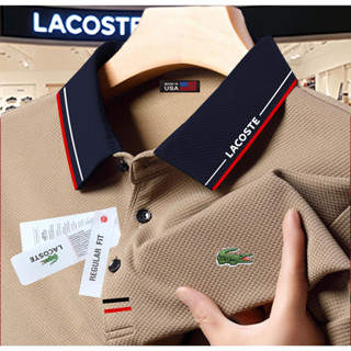 ÁO POLO NAM CÁ SẤU THIẾT KẾ CỔ BẺ SANG TRỌNG CÓ LOGO THÊU CÁ SẤU [HK05]