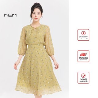 Áo sơ mi hoa nhí thiết kế Nem Fashion 42032 giá tốt