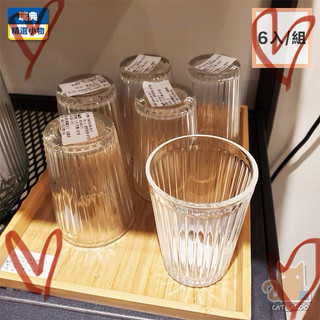 Cốc thủy tinh cao cấp ikea vardagen- bộ cốc thủy tinh 200ml
