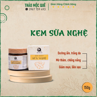 Kem sữa nghệ dưỡng trắng hồng da toàn thân - Kem dưỡng body cho phụ nữ làn da mịn màng, tươi trẻ khỏe hũ 150g