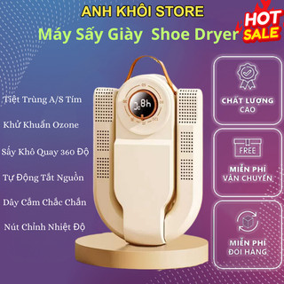 Máy sấy giày Shoe Dryer cao cấp có tia cực tím khử mùi, chống hôi chân đa năng tiện ích, khử mùi đa năng loại cao cấp