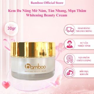 Kem đa năng mờ nám, tàn nhang, mụn thâm làm se khít lỗ chân lông Bamboo giúp da trắng hồng tự nhiên