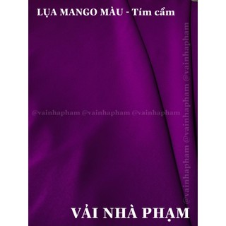 VẢI LỤA MANGO MÀU-KHỔ 1.5M-VẢI NHÀ PHẠM