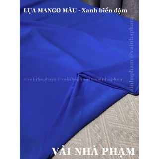 VẢI LỤA MANGO MÀU-KHỔ 1.5M-VẢI NHÀ PHẠM
