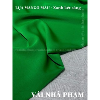 VẢI LỤA MANGO MÀU-KHỔ 1.5M-VẢI NHÀ PHẠM