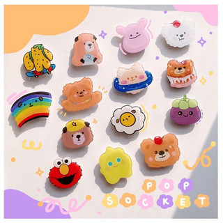 Kẹp điện thoại dán ốp chống mỏi tay Popsocket pop up in bóng mika M3553 hình siêu xinh cute vô đối
