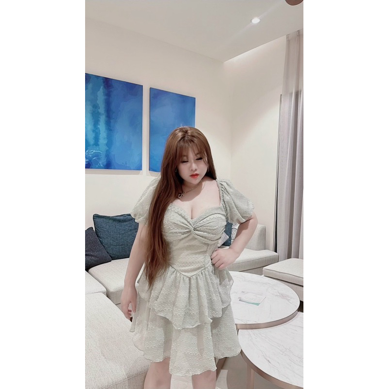 đầm nhấn eo
