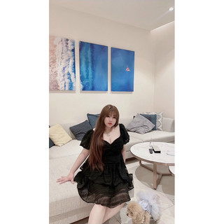 đầm nhấn eo