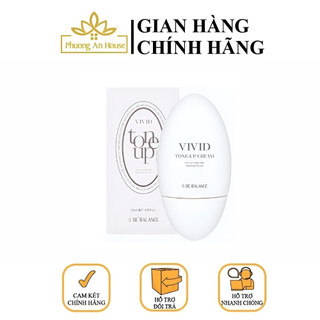 Kem dưỡng da mặt Vivid Tone Up Be'balance nâng tone da Hàn Quốc (Mẫu mới) 50ml - PhuongAnHouse
