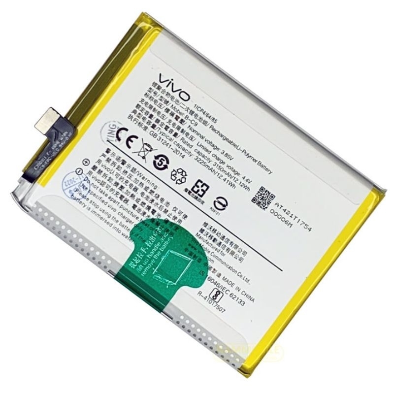 Pin vivo Y79,X9s,X9s plus,V7,V7 plus,B-C9 dùng chung zin cũ bóc máy