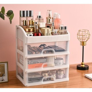 Kệ đựng mỹ phẩm 4 tầng có ngăn kéo tiện dụng