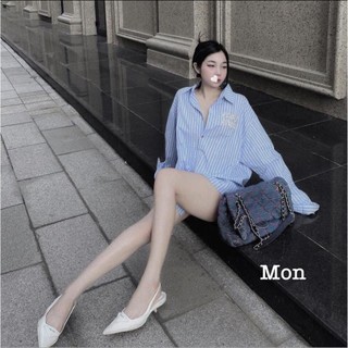 Sơ mi miu đính đá 💖 𝑭𝑹𝑬𝑬𝑺𝑯𝑰𝑷 💖 form <60kg