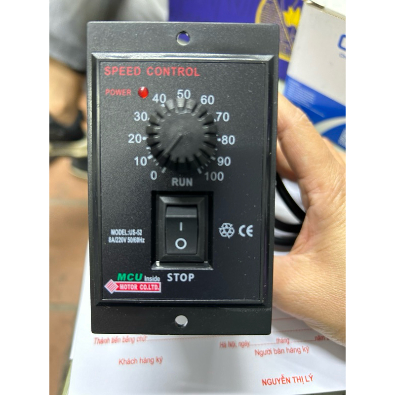 điều khiển tốc độ động cơ US 52