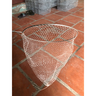 Vợt lưới khung inox.( mắt lưới 0,7cm )