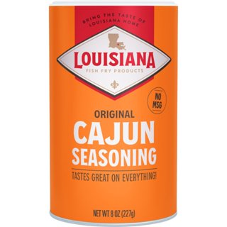 BỘT GIA VỊ CAJUN TÔM - GÀ - HẢI SẢN Louisiana Cajun Seasoning, KHÔNG BỘT NGỌT - NO MSG, 227g (8 oz)