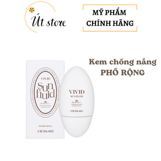 Kem chống nắng Bebalance Vivid Sun Fluid 50ml- Út store